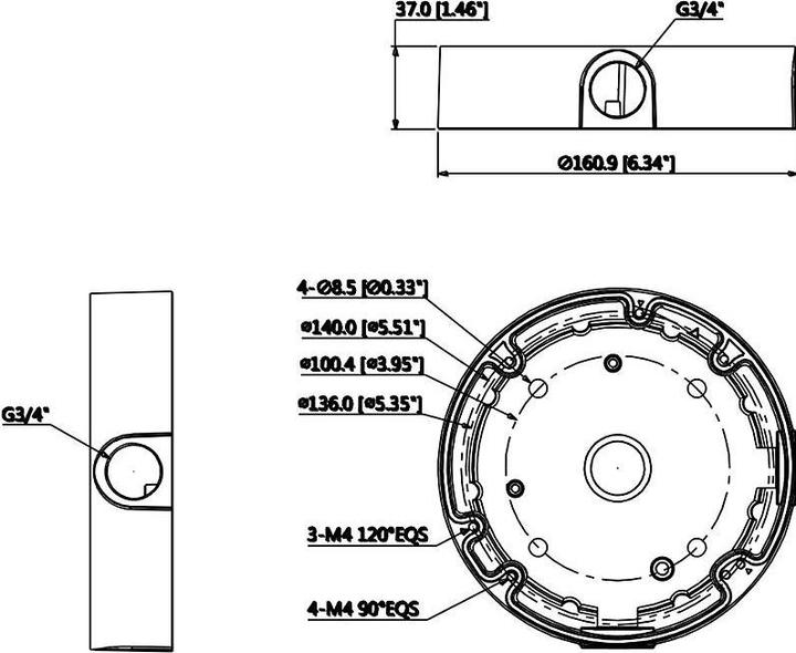 Productafbeelding Dahua PFA138 Beugel