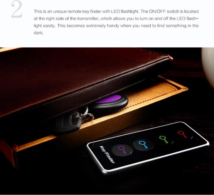 Image du produit Cover-Discount Key Finder Key Finder avec 4 récepteurs