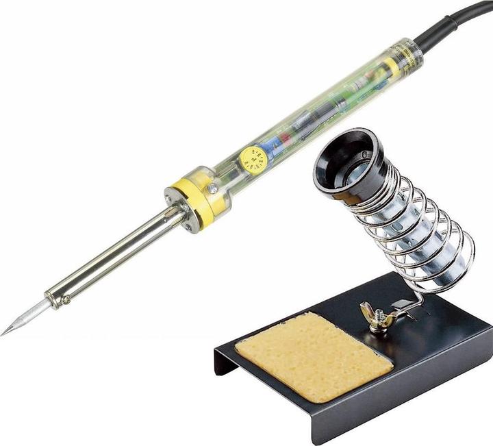 Produktbild Toolcraft Set: Lötkolben 60 W + Lötkolben-Ablageständer ZD-10