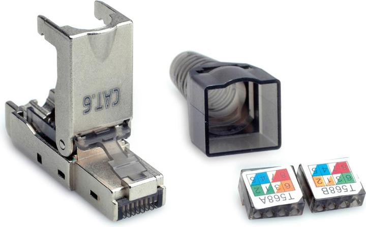 Produktbild Value feldkonfektionierbarer RJ-45 Stecker Kat.6 (Class E), STP