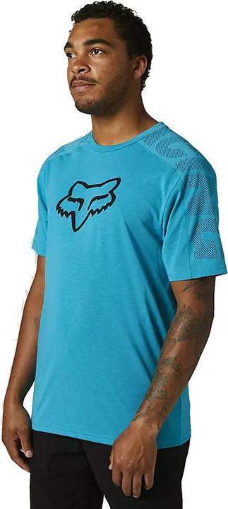 Actual product image Fox Tee 22 Dvide Ss Tech Blue XL (XL)
