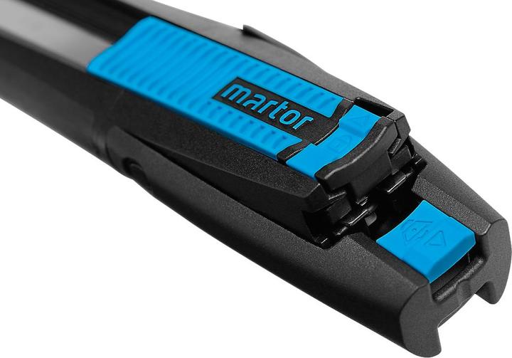 Produktbild Martor MARTORSicherheitsmesserSECUNORM38078mmBandstahl/cyan (Cutter)