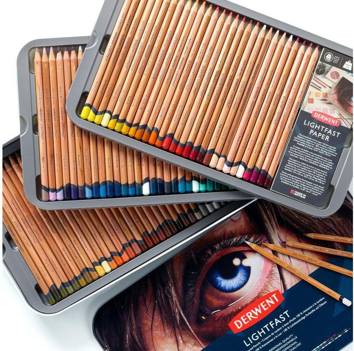 Immagine prodotto Derwent Matite colorate resistenti alla luce (Multicolore, 100 x)