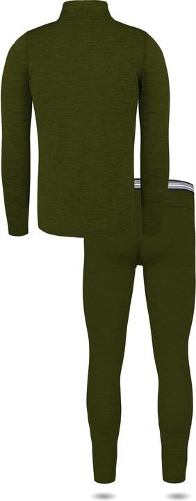 Image du produit Normani T-shirt et pantalon à manches longues en mérinos pour hommes Canberra/Sydney - 8827 (4XL)