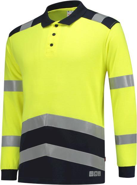 Produktbild Tricorp 203003FluoryellowInk3XL Poloshirt Multinorm Bicolor (3XL)