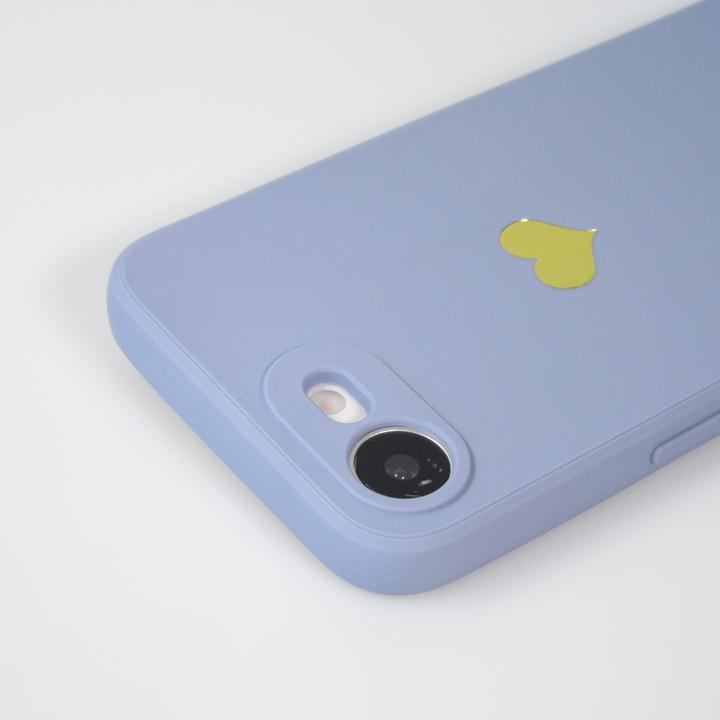 Image du produit PhoneLook Coque Silicone Mat Coeur doré (Apple iPhone 16e)