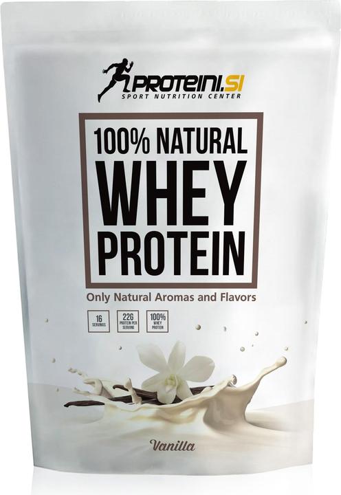 Produktbild Proteini.ch Natural Whey Protein (Cookies & Cream, 1 Stk., 500 g)
