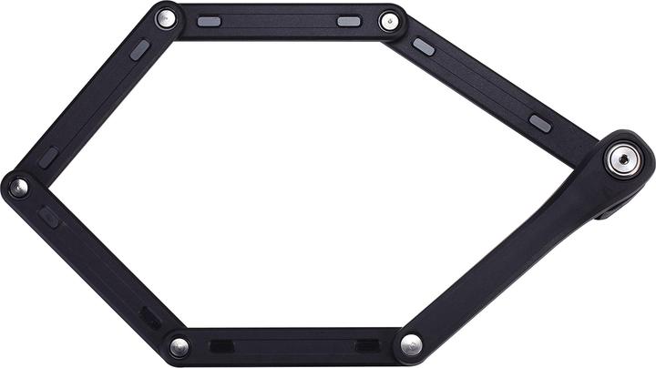 Produktbild BBB Faltschloss SecureFold mit Halter schwar (0.80 cm)