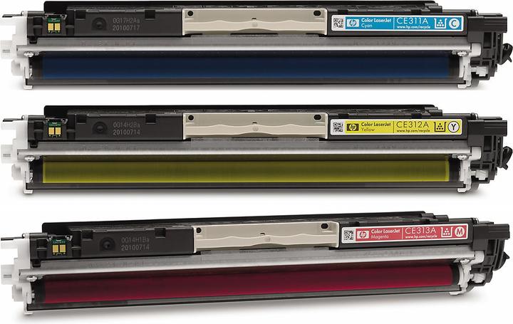 Actual product image HP 126a (M, C, Y)