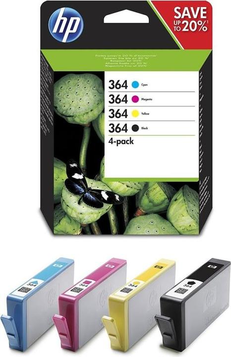 Actual product image HP 364 (M, C, FC, Y)