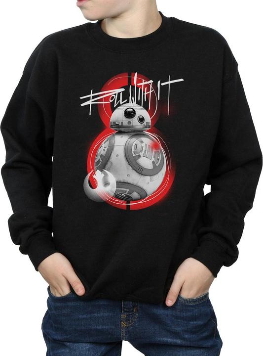 Produktbild Star Wars The Last Jedi BB8 Roll With It Sweatshirt Jungen (128)