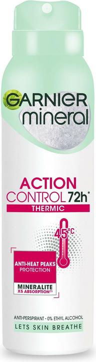 Garnier Action Control 72H Thermic Women Deo Spray 150Ml (Spray, 150 ml)