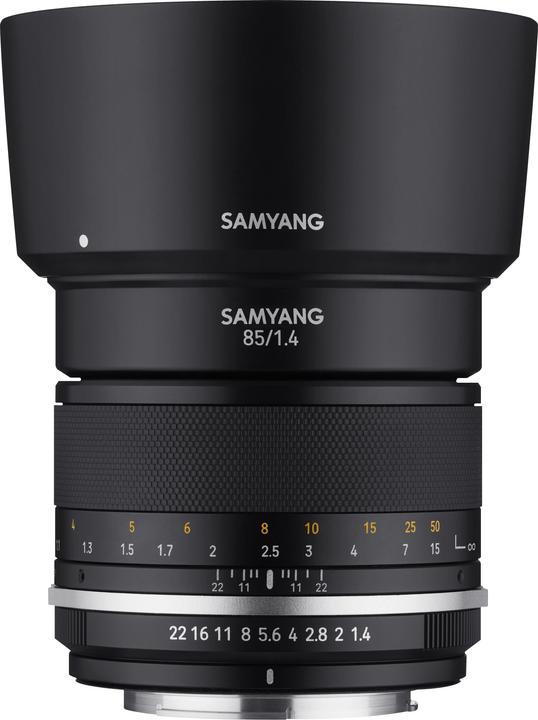 Samyang 85mm f/1.4 MK2 Sony E-Mount (Sony E, Vollformat)