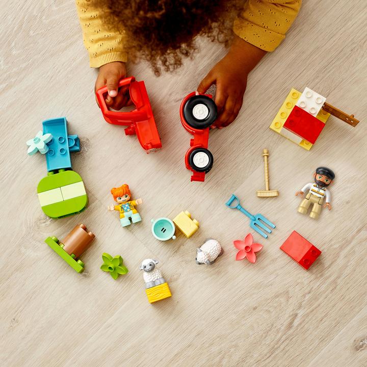 Image du produit LEGO Tracteur et soins aux animaux (10950)