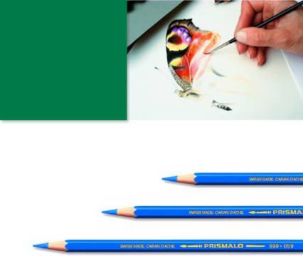 Actual product image Caran d'Ache Prismalo Aquarelle (Green, 1 x)
