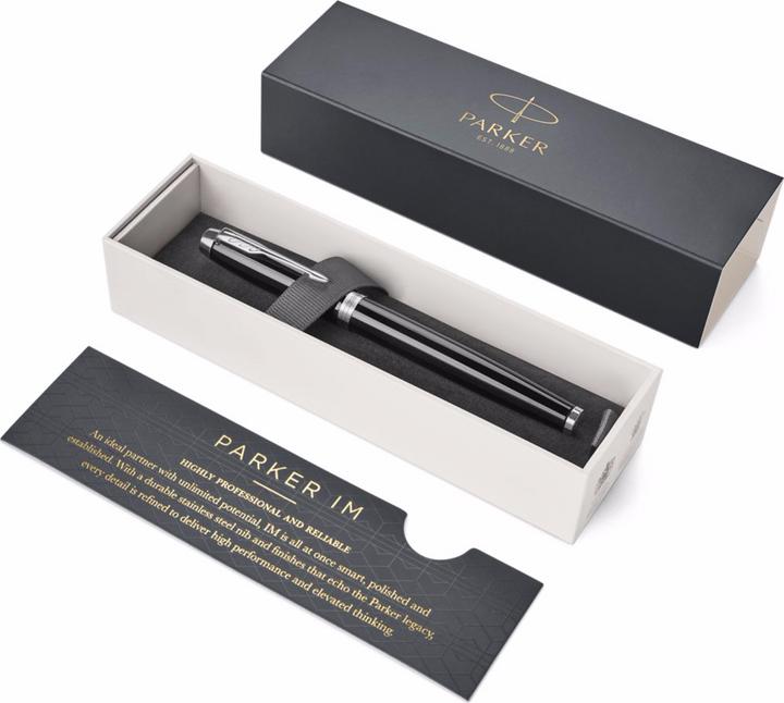 Actual product image Parker Pen IM Black Lacquer C.C. (Black, 1 x)