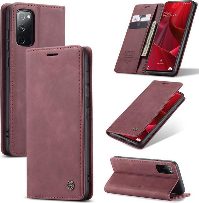 Produktbild Caseme Leder Flip Wallet Case Hülle (Samsung Galaxy S20 FE)