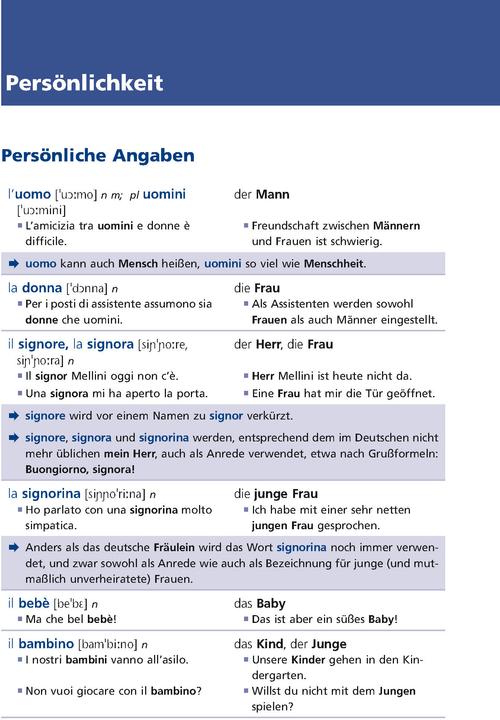 Produktbild Vocabolario italiano di base e avanzato Langenscheidt (Italienisch, 2021)