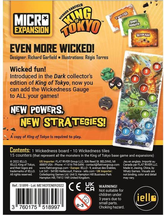 Actual product image King of Tokyo Micro Expansion e (English)