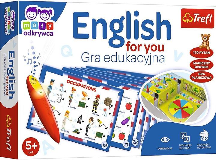 Actual product image Trefl English game for you Little Explorer and Magic Pencil (English)