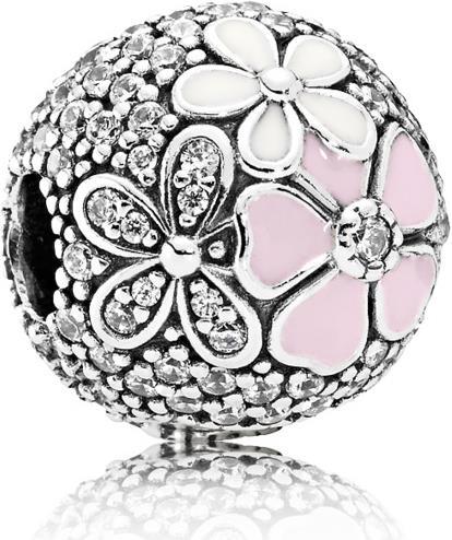 Pandora Charms/Beads Picturesque Flowers Clip (Silver)