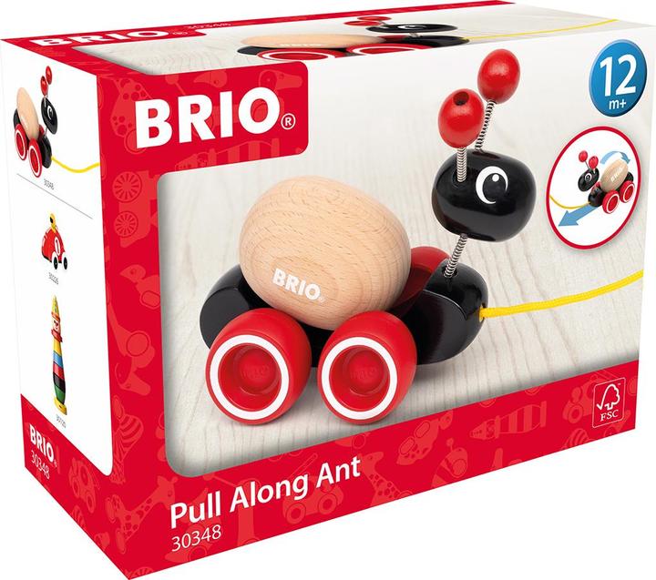 Produktbild Ravensburger BRIO – 30348 Nachzieh-Ameise| Nachziehspielzeug für Kinder ab 12 Monaten