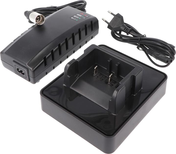 Actual product image BMZ Fast charger for 26V Panasonic Deluxe e-bike battery Flyer Deluxe (E-bike charger)