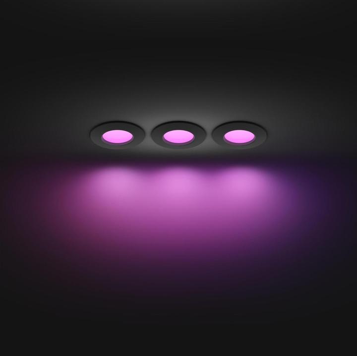 Actual product image Philips Hue White & Color Ambiance Slim Recessed (1200 lm)