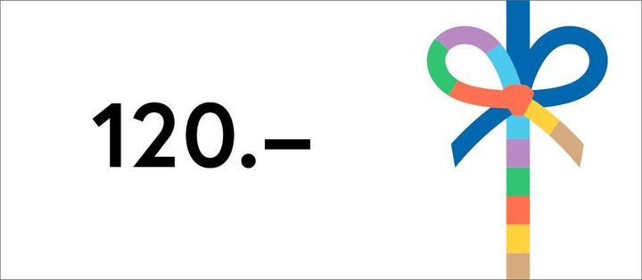 Digital voucher for CHF 120.–