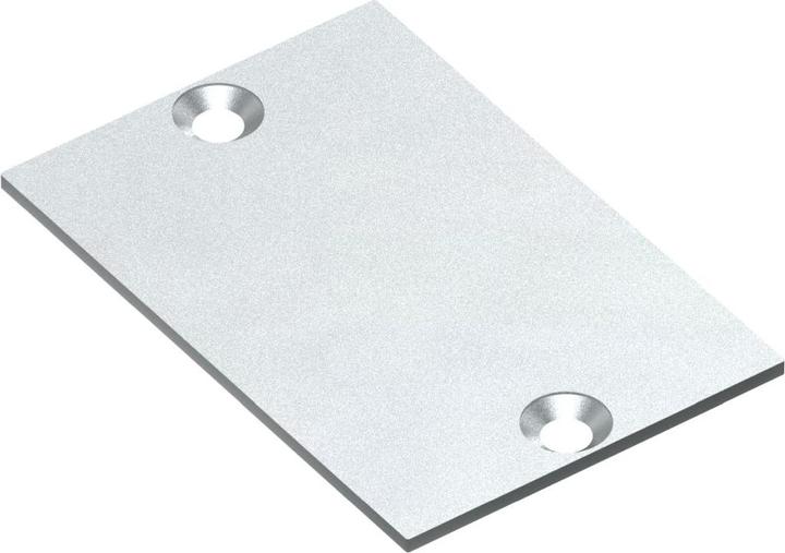 Produktbild Elbro Endplatte für Kabelkanal, Aluminium, 60×40mm, mit Schrauben