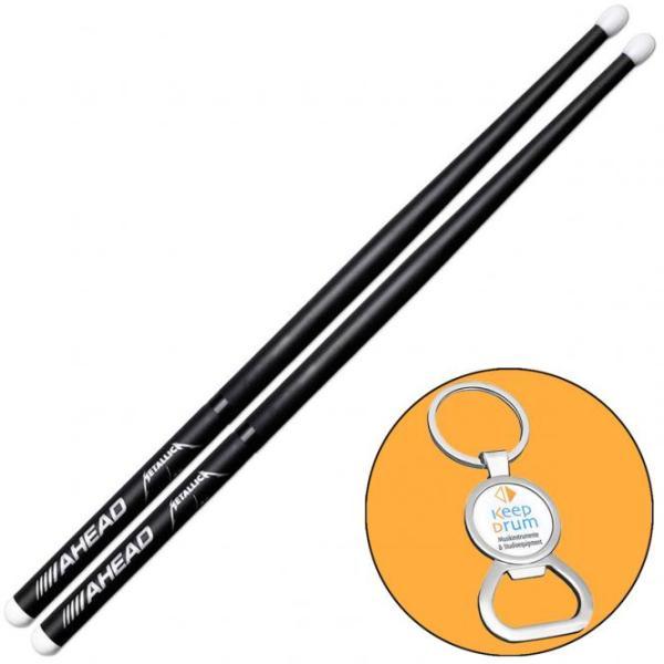 Actual product image Ahead Lars Ulrich Drumsticks with Bottle Opener (Drum set)