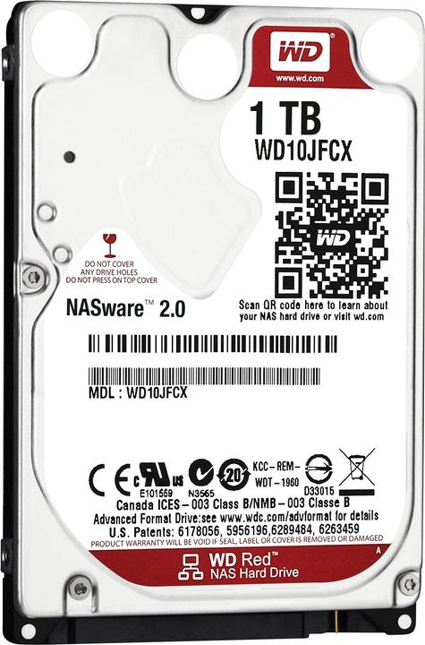 Immagine prodotto WD Red Plus (1 TB, 2.5", CMR)