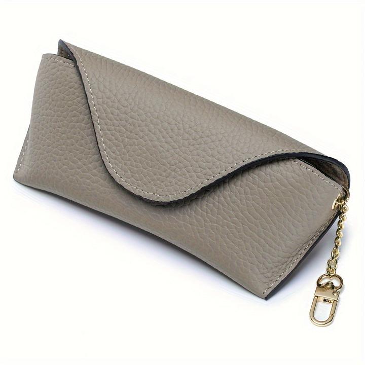 Only-Bags.Store Echtes Leder Brillentasche Magnetische Sonnenbrille Lesebrille Box Abdeckung Portable Brillenetui