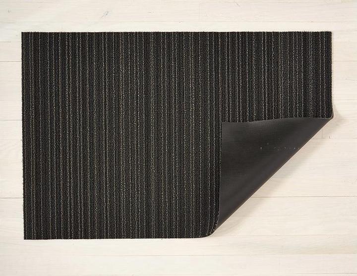 Actual product image Chilewich Doormat Skinny Stripe Steel 61 cm x 91 cm (61 x 91 cm)