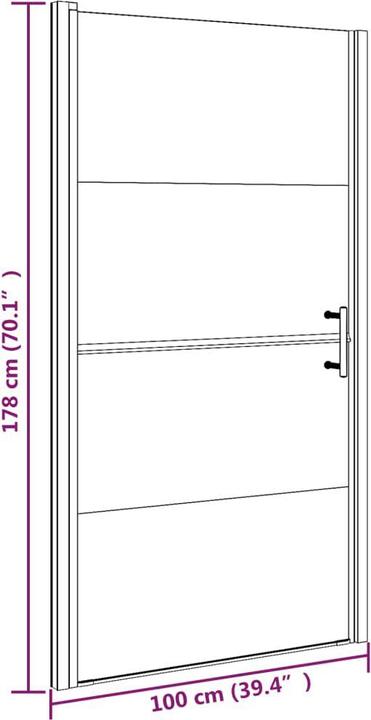 Produktbild VidaXL Darija (100 cm, 100 cm, 178 cm)