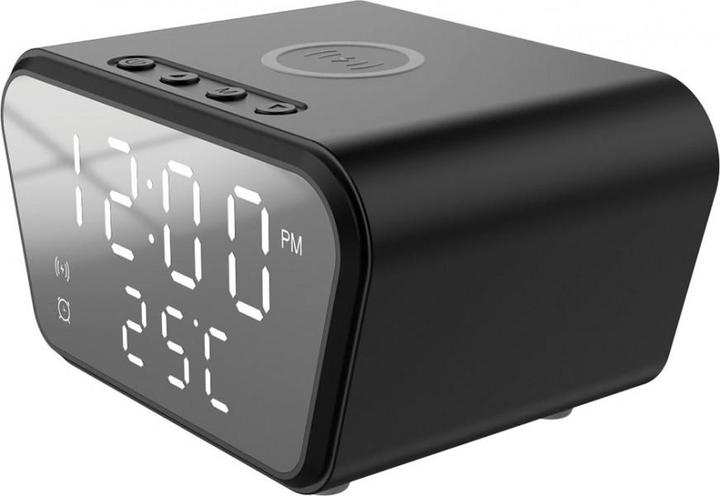 Image du produit Rebeltec Chargeur sans fil QI 10W W500 avec réveil (10 W)