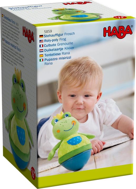 Actual product image Haba standing figure frog