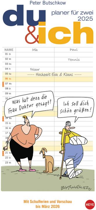 Produktbild Peter Butschkow: Planer für zwei - Du & (Harter Einband, Deutsch)