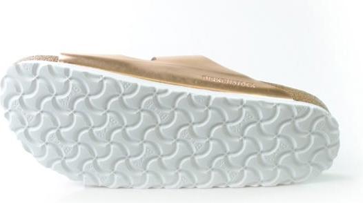 Actual product image Birkenstock Arizona Soft Bedding Natural Leather Narrow (41)