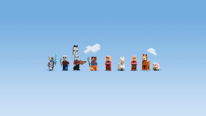 Produktbild LEGO Das Lamadorf (21188, LEGO Minecraft)