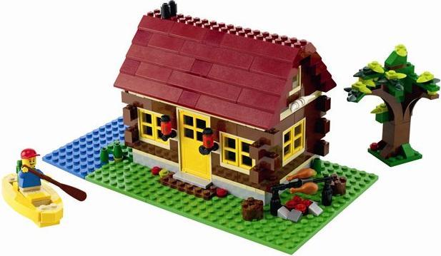 Image du produit LEGO Maison en rondins du créateur, 5766 (5766, LEGO Creator Expert)