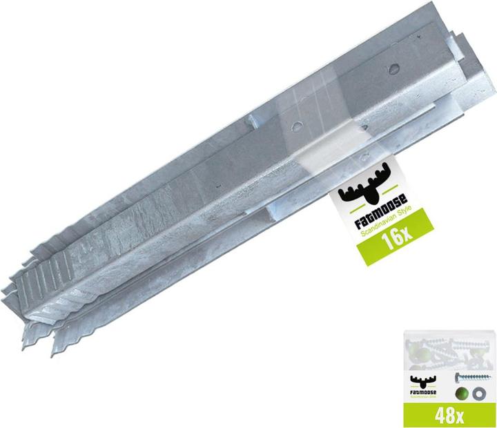 Actual product image Fatmoose ProFix Bodenanker Set 16 Stück