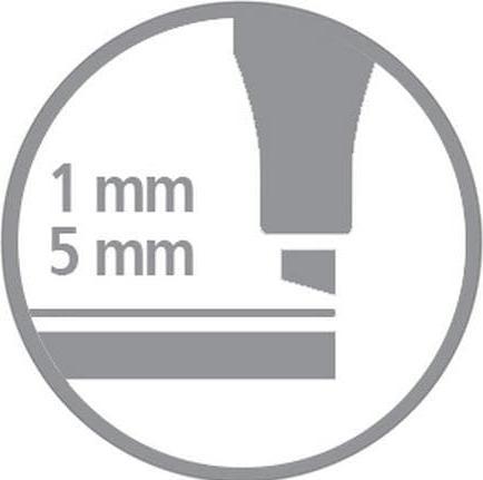 Produktbild STABILO Pen 68 MAX (Karminrot, 5 x)