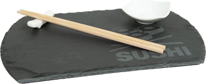 Image du produit Natura Punto Plateau à sushi en ardoise (4 pièce(s))