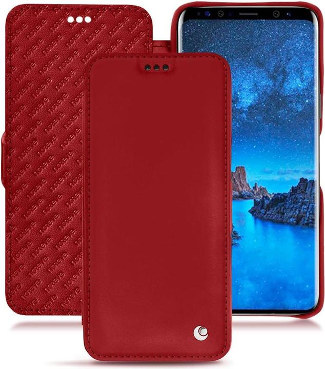 Productafbeelding Noreve Lederen omslag horizontaal (Samsung Galaxy S9)