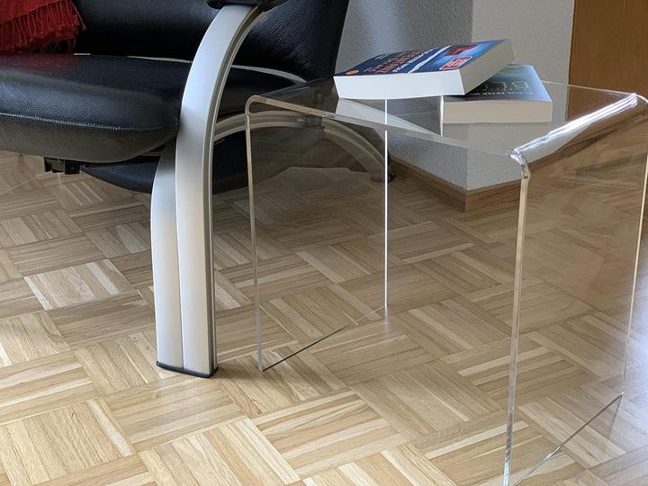 Produktbild Howe-Deko Acryl-Glas Beistelltisch