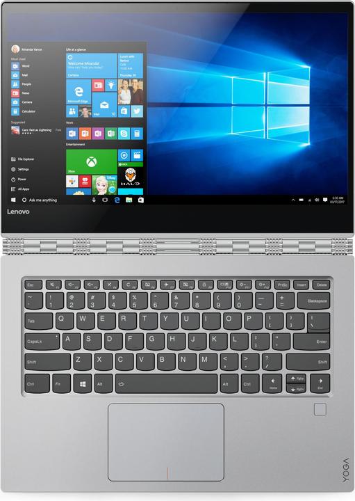 Image du produit Lenovo Yoga 920-13IKB (13.90", Intel Core i5-8250U, 8 Go, 256 Go, CH)