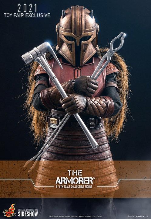 Produktbild Hot Toys Star Wars - The Mandalorian "The Armorer" 2021 Toy Fair Exclusive 1/6 Actionfigur