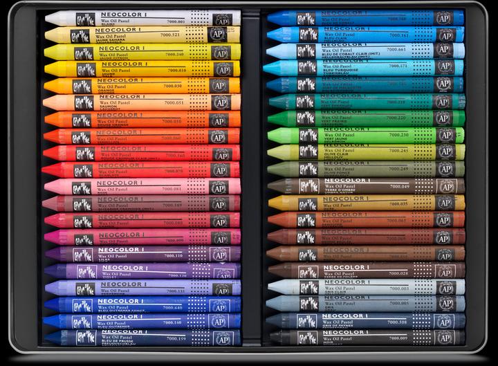 Immagine prodotto Caran d'Ache Neocolor I Metallschachtel (Multicolore, 40 x)