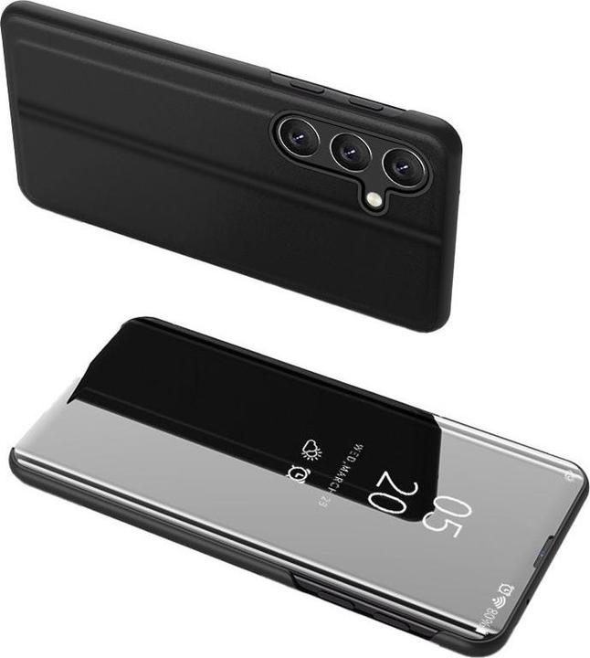 Produktbild Hurtel Clear View Case Hülle für Samsung Galaxy A54 5G Flip Cover schwarz (Samsung Galaxy A54 5G)